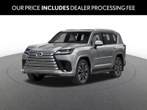 Silver 2026 Lexus LX 600 Luxury