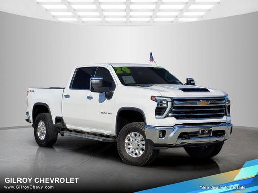Summit White 2024 Chevrolet Silverado 2500 LTZ