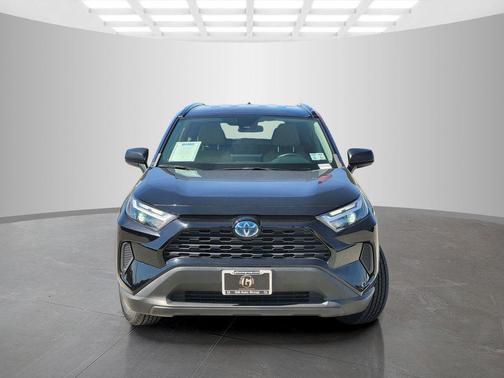 Midnight Black Metallic 2024 Toyota RAV4 Hybrid LE