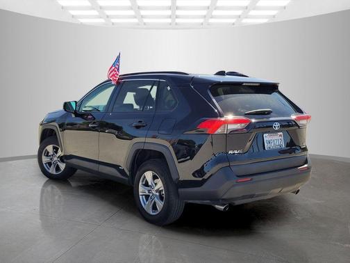 Midnight Black Metallic 2024 Toyota RAV4 Hybrid LE