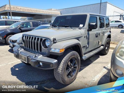 Sting-Gray Clearcoat 2021 Jeep Wrangler Unlimited Sahara