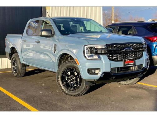 Azure Gray Metallic Tri-Coat 2025 Ford Ranger XLT