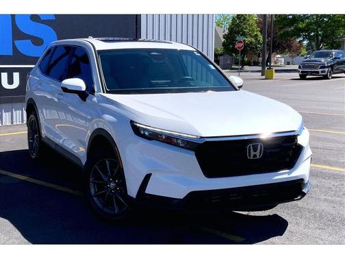 Platinum White Pearl 2026 Honda CR-V EX-L AWD