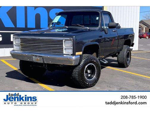Black 1983 Chevrolet Pickup Truck Base