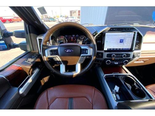 Antimatter Blue Metallic 2022 Ford F-350 King Ranch