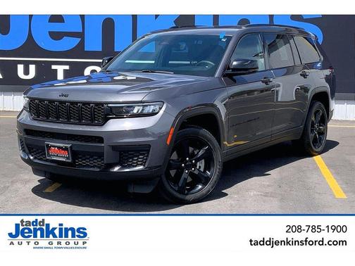 Baltic Gray Metallic Clearcoat 2024 Jeep Grand Cherokee L Altitude