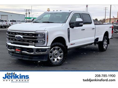 Star White Metallic Tri-Coat 2025 Ford F-350 King Ranch