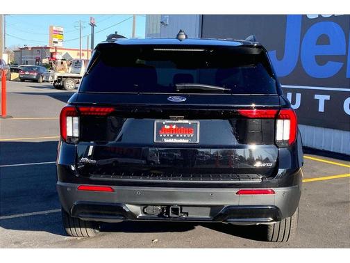 Agate Black Metallic 2026 Ford Explorer ST-Line