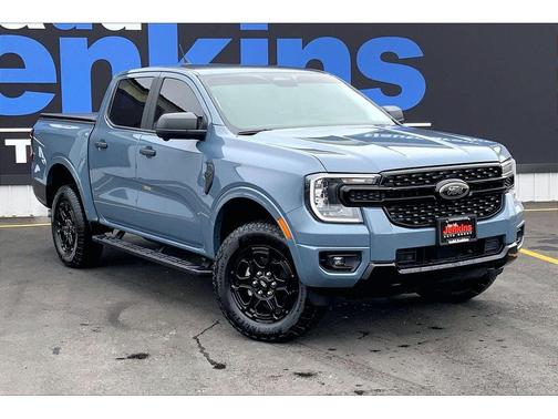 Azure Gray Metallic Tri-Coat 2025 Ford Ranger XLT