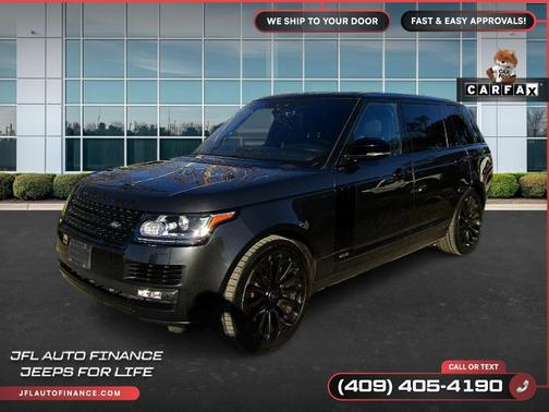 2017 Land Rover Range Rover 5.0L Supercharged