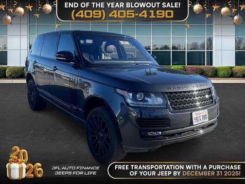 2017 Land Rover Range Rover 5.0L Supercharged