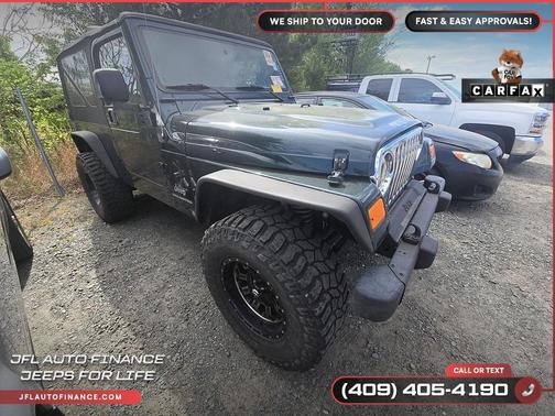 Green 2005 Jeep Wrangler Unlimited