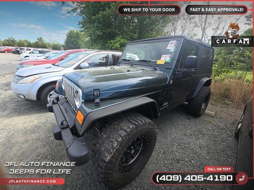 Green 2005 Jeep Wrangler Unlimited