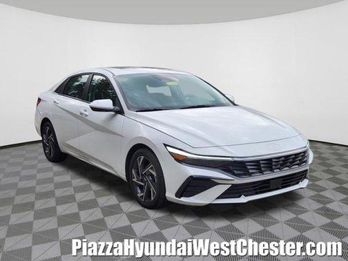 Serenity White 2025 Hyundai ELANTRA SEL