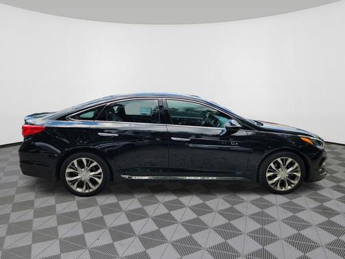 Phantom Black 2017 Hyundai SONATA Limited 2.0T