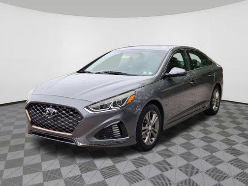 Machine Gray 2018 Hyundai SONATA Sport