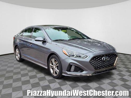 Machine Gray 2018 Hyundai SONATA Sport