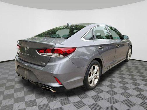 Machine Gray 2018 Hyundai SONATA Sport