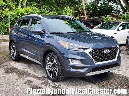 Dusk Blue 2019 Hyundai TUCSON Sport