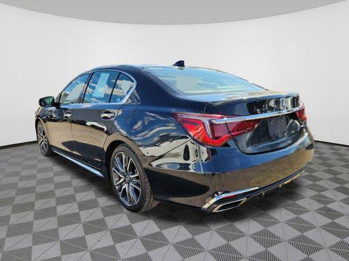 Majestic Black Pearl 2018 Acura RLX Sport Hybrid Advance Package