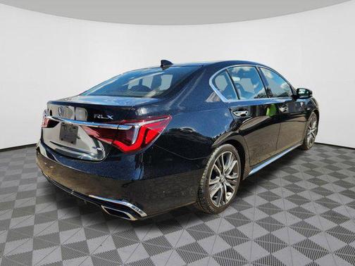 Majestic Black Pearl 2018 Acura RLX Sport Hybrid Advance Package