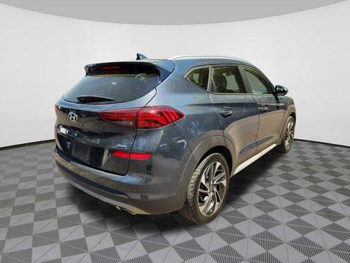 Dusk Blue 2019 Hyundai TUCSON Sport