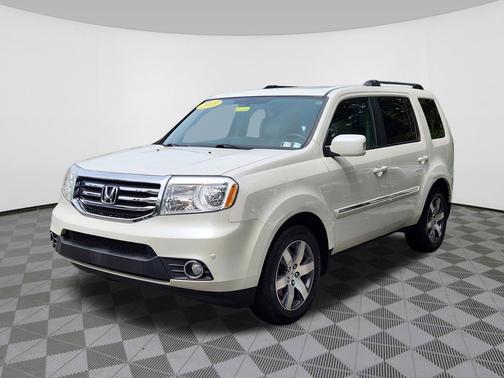 Diamond White Pearl 2013 Honda Pilot Touring