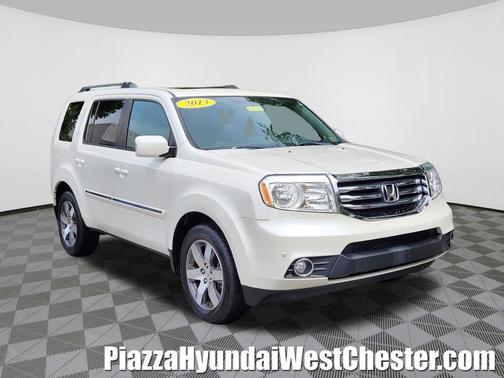 Diamond White Pearl 2013 Honda Pilot Touring