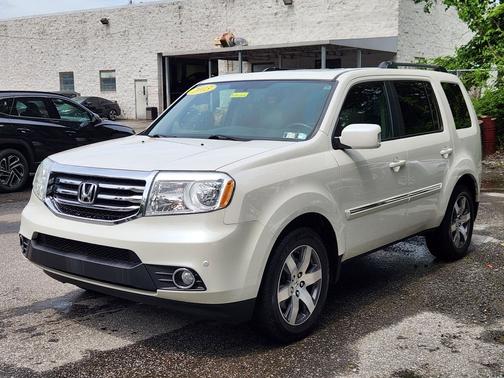 Diamond White Pearl 2013 Honda Pilot Touring