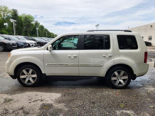 Diamond White Pearl 2013 Honda Pilot Touring