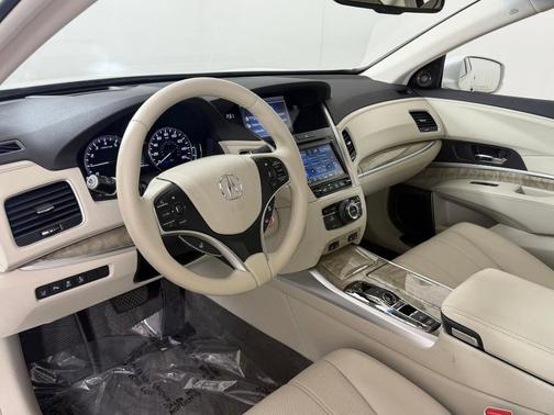 Platinum White Pearl 2018 Acura RLX Sport Hybrid Advance Package