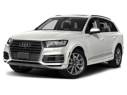 White 2019 Audi Q7 55 Prestige
