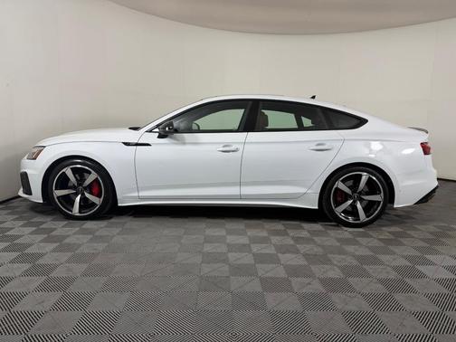 Glacier White Metallic 2023 Audi A5 Sportback 45 S Line Premium Plus