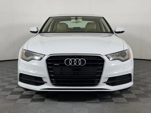 Glacier White Metallic 2015 Audi A6 3.0T Premium Plus