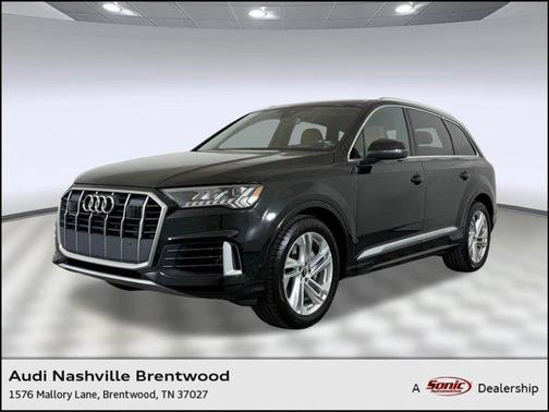 Mythos Black Metallic 2023 Audi Q7 55 Prestige