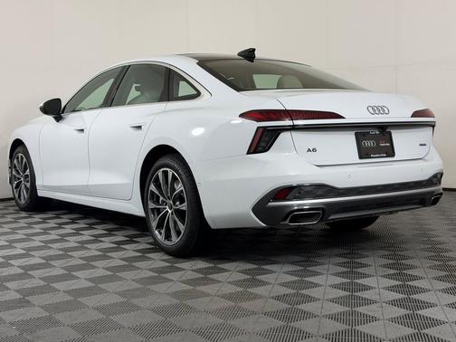 Glacier White Metallic 2026 Audi A6 Premium quattro S tronic
