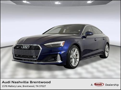 Navarra Blue Metallic 2020 Audi A5 Sportback 45 Premium Plus