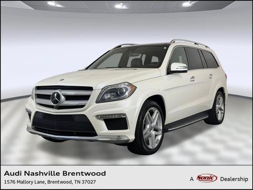 Diamond White Metallic 2015 Mercedes-Benz GL-Class 4MATIC