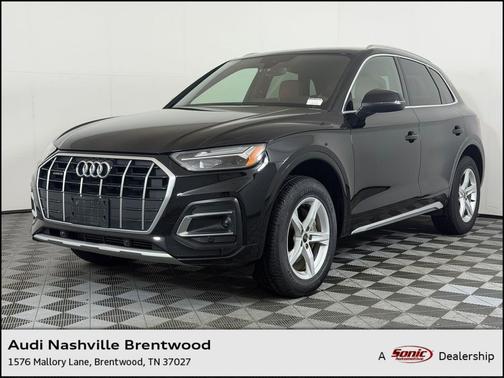 Brilliant Black 2023 Audi Q5 40 Premium