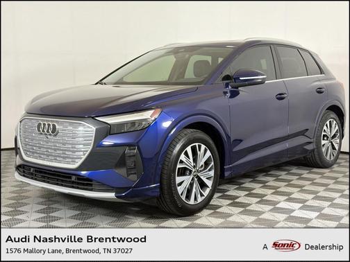 Navarra Blue Metallic 2023 Audi Q4 e-tron Premium Plus 40 RWD
