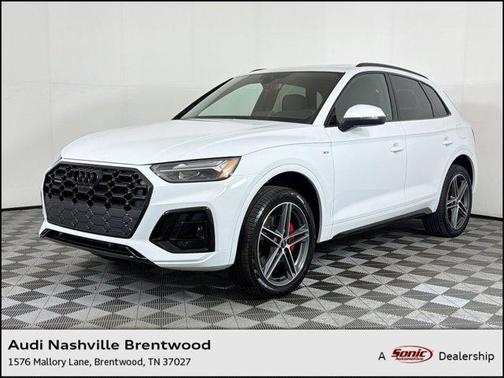 White 2025 Audi Q5 55 S line Premium Plus