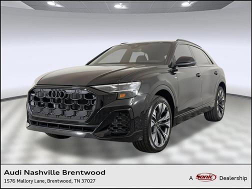 Mythos Black Metallic 2025 Audi Q8 55 Premium Plus