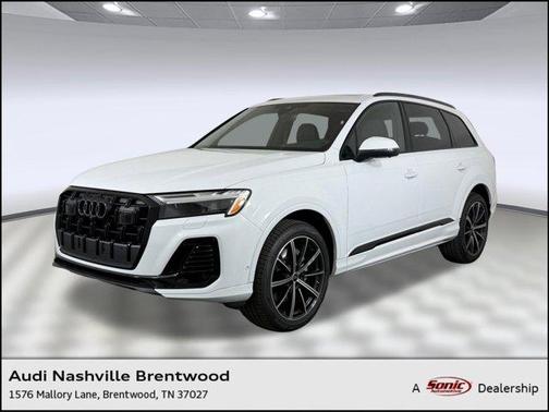 Glacier White Metallic 2026 Audi Q7 45 Premium Plus