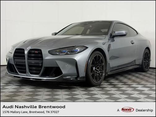 Skyscraper Grey Metallic 2023 BMW M4 Competition xDrive