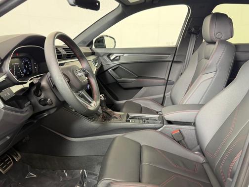 Glacier White Metallic 2025 Audi Q3 45 S line Premium Plus