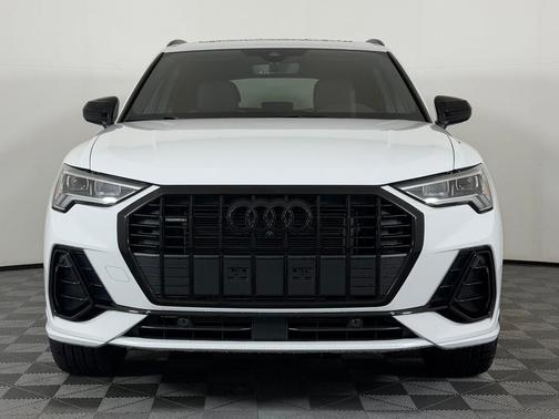 Glacier White Metallic 2025 Audi Q3 45 S line Premium Plus