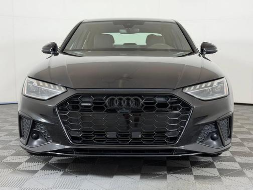 Mythos Black Metallic 2023 Audi A4 45 S line Premium Plus