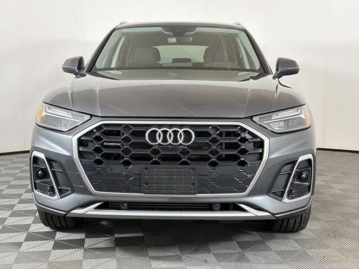 Gray 2025 Audi Q5 55 S line Premium Plus