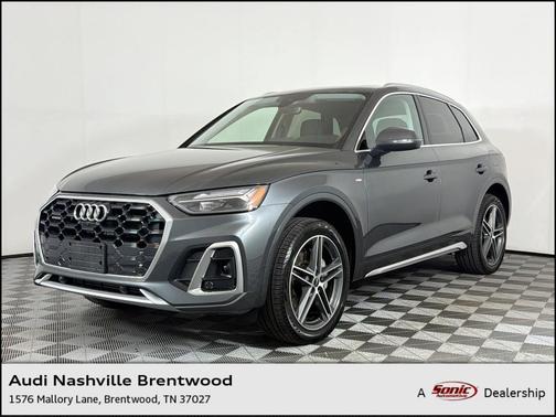 Gray 2025 Audi Q5 55 S line Premium Plus