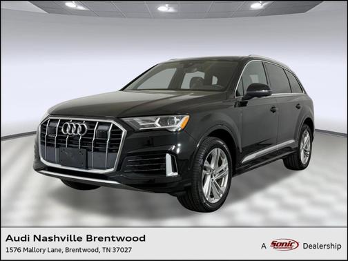 Mythos Black Metallic 2022 Audi Q7 55 Premium Plus